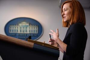 Jen Psaki, secretaria de Prensa Joe Biden