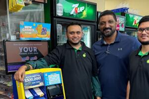 Boleto ganador de la Lotería de Illinois sale por tercera vez en una gasolinera cerca de Chicago  