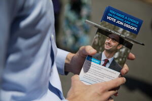 Todas las esperanzas liberales se centran ahora en Jon Ossoff, en el 6to. distrito de Georgia