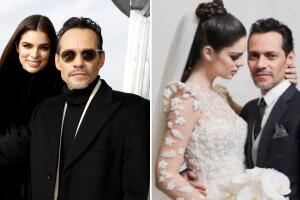 Marc Anthony lloró en el altar al ver a Nadia vestida de novia