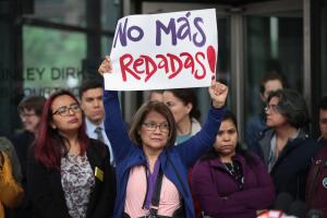 Protesta contra ICE en Chicago