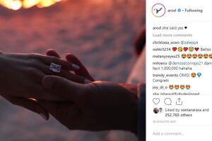 JLo y Arod se comprometen