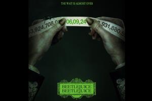 Póster oficial de 'Beetlejuice, Beetlejuice', la nueva película de Tim Burton