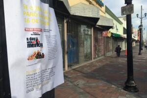 Un Día sin Inmigrantes en Los Ángeles