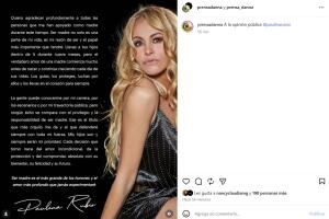Paulina Rubio escribió su sentir en medio del juicio por la custodia de su hijo Andrea Nicolás.