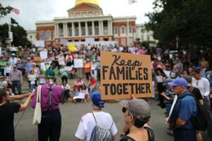 Border Policy Protested At MA State House