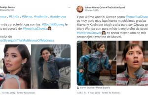 Reacciones en apoyo a Xochitl Gomez por su papel como América Chávez en 'Doctor Strange 2'