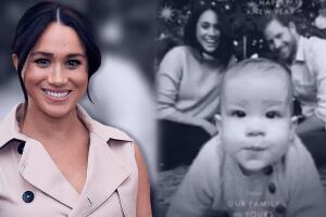 Amiga de Meghan Markle termina con rumores de un posible retoque a la postal de Navidad de los duques de Sussex
