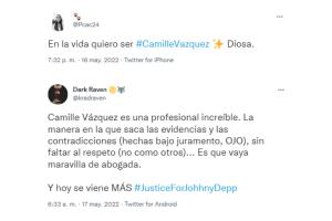 Reacciones a Camille Vázquez, abogada de Johnny Depp en su juicio contra Amber Heard