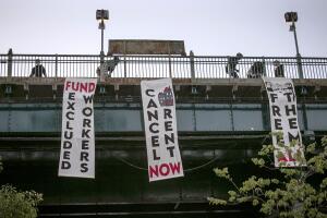 Virus Outbreak-Eviction Threat