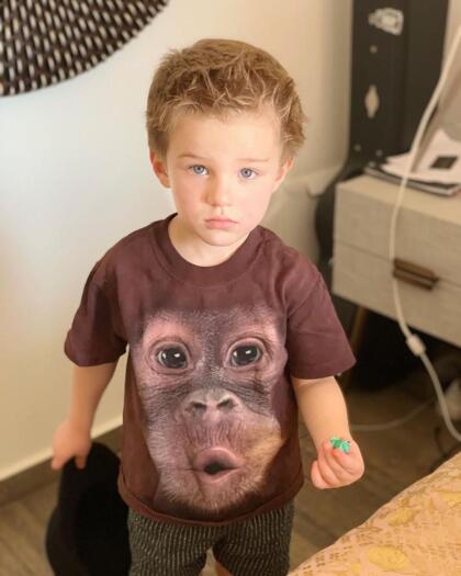 El pequeño está a unas cuantas semanas de llegar a los 4 años de edad.