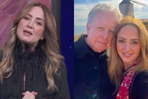 Andrea Legarreta pide oraciones por su familia tras el paso del huracán Otis en Acapulco.