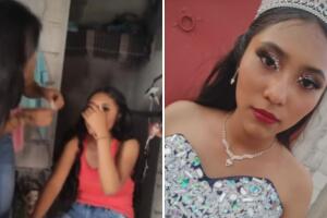 Quinceañera no estaba lista a media hora de la fiesta y su "drama" se hizo viral