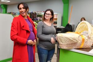 Meghan Markle y el príncipe Harry (enero 14, 2019)