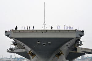 El portaaviones USS Ronald Reagan comienza operaciones de rutina en el Pacífico Occidental
