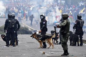 ECUADOR-ECONOMY-IMF-FUEL-PROTEST