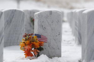 Fort Logan National Cemetery, Marine Cpl. Shelby B. Harris, r m