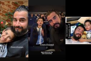 Hijo de Michelle Renaud celebra su cumpleaños junto a su papá