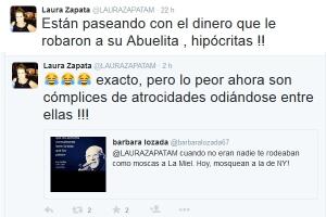 Laura Zapata explota contra sus hermanas