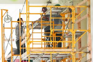 trabajadores de la construcción