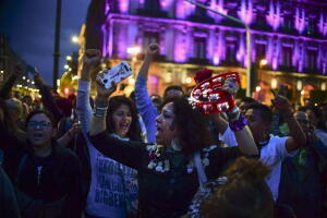 Celebración en el Zócalo