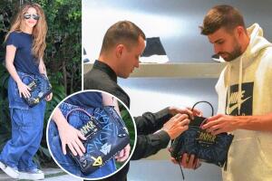Shakira llevaría el bolso que le regaló su ex, Gerard Piqué.
