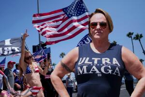 Donald Trump une personas Simi Valley Howard Beach California