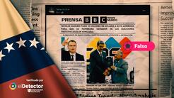 Es falsa esa supuesta portada de BBC Mundo con información sobre sobornos en las elecciones de Venezuela