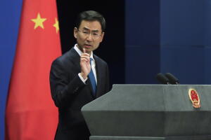 Geng Shuang, portavoz del Ministerio de Asuntos Exteriores chino