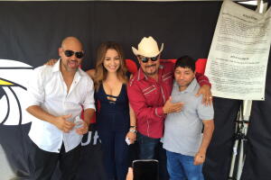 Los Locutores estuvieron muy cerca a sus oyentes en Chicago