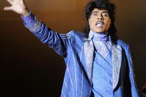 US rock legend Little Richard performs o