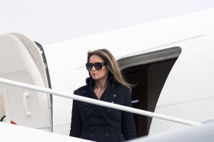 Trump Travels To DC For Inauguration