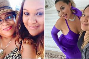 Noemí Valdívia y su mamá