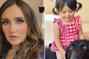 Dulce María dice que ha sido “horrible” tener que dejar a su bebé por su nueva telenovela