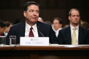 James Comey Testifies At Senate Hearing On Russian Interference In US Election