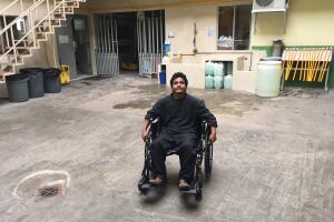 Albergue de los deportados en Tijuana