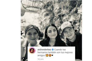 Vadhir, Aislinn Derbez y Michelle Aguilera