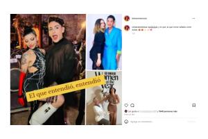 En 2022, Kunno aseguró no convivir con Nodal.