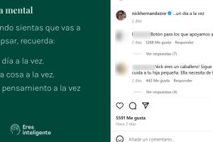 También publicó este otro mensaje referente a la estabilidad mental