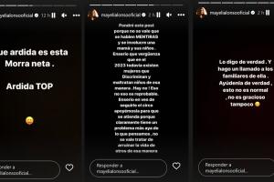 Mayeli Alonso publicó estos mensajes tras darse a conocer que su novio Andy Ruiz Jr. supuestamente abusó de otra de sus exparejas.