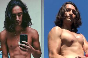 Estas son algunas de las fotos con las que algunos usuarios de redes sociales comparan a Emilio Osorio (izq.), hijo de Niurka, con Santiago Larios (der.), hijo de Bobby Larios. Hay quienes aseguran que ambos jóvenes guardan un gran parecido entre ellos.