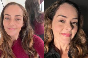 Andrea, hija de Andrés García. 