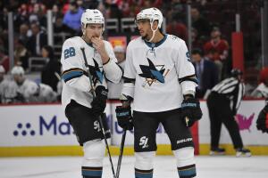 Sharks Blackhawks Hockey