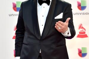El Fantasma en la alfombra roja de Latin GRAMMY 208 