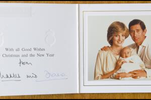 Christmas Cards Sent by Royal Family