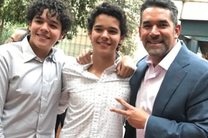 Mayrín Villanueva Eduardo Santamarina hijos