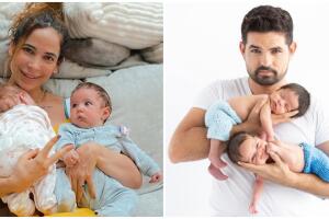 Estela Calderón y Ferdinando Valencia han sufrido la muerte de uno de sus bebés mellizos 