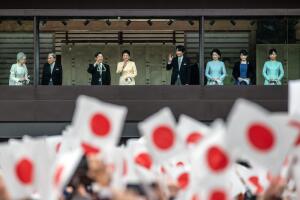 Imperial Family Celebrates New Year With Public In Tokyo
