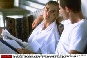 Lt Jordan O'Neil (Demi Moore Whose Resolve To Succeed As A Navy Seal Jeopardizes