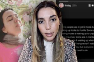 Frida Sofía reaparece tras la muerte de su hermana Natasha Moctezuma 